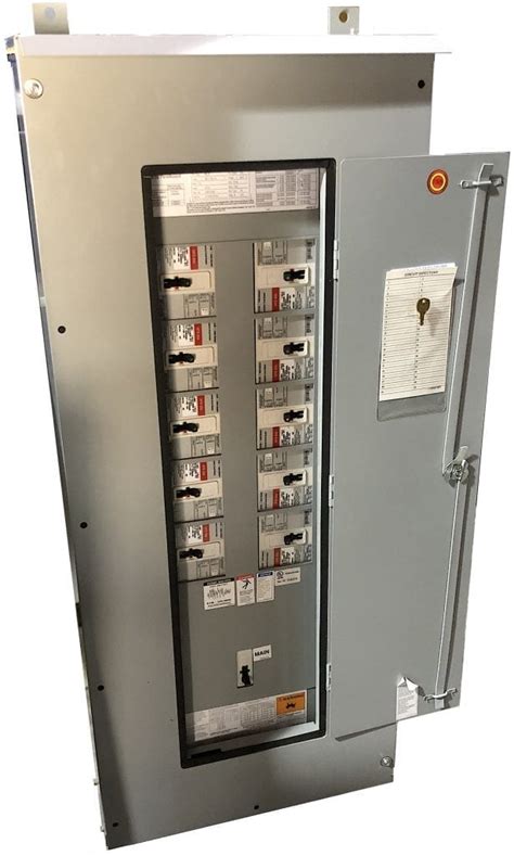 Power Distribution <strong>Panel - 480V</strong> 3PH <strong>-</strong> 600A MCB - (5) 3P <strong>480V Breakers - (30) Circuits -</strong> NEMA 3R. . 480 volt circuit breaker panel